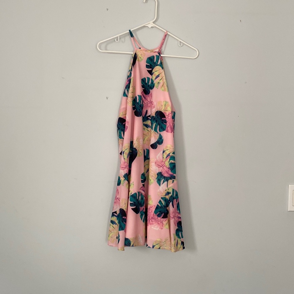 Whitney Eve pink print dress